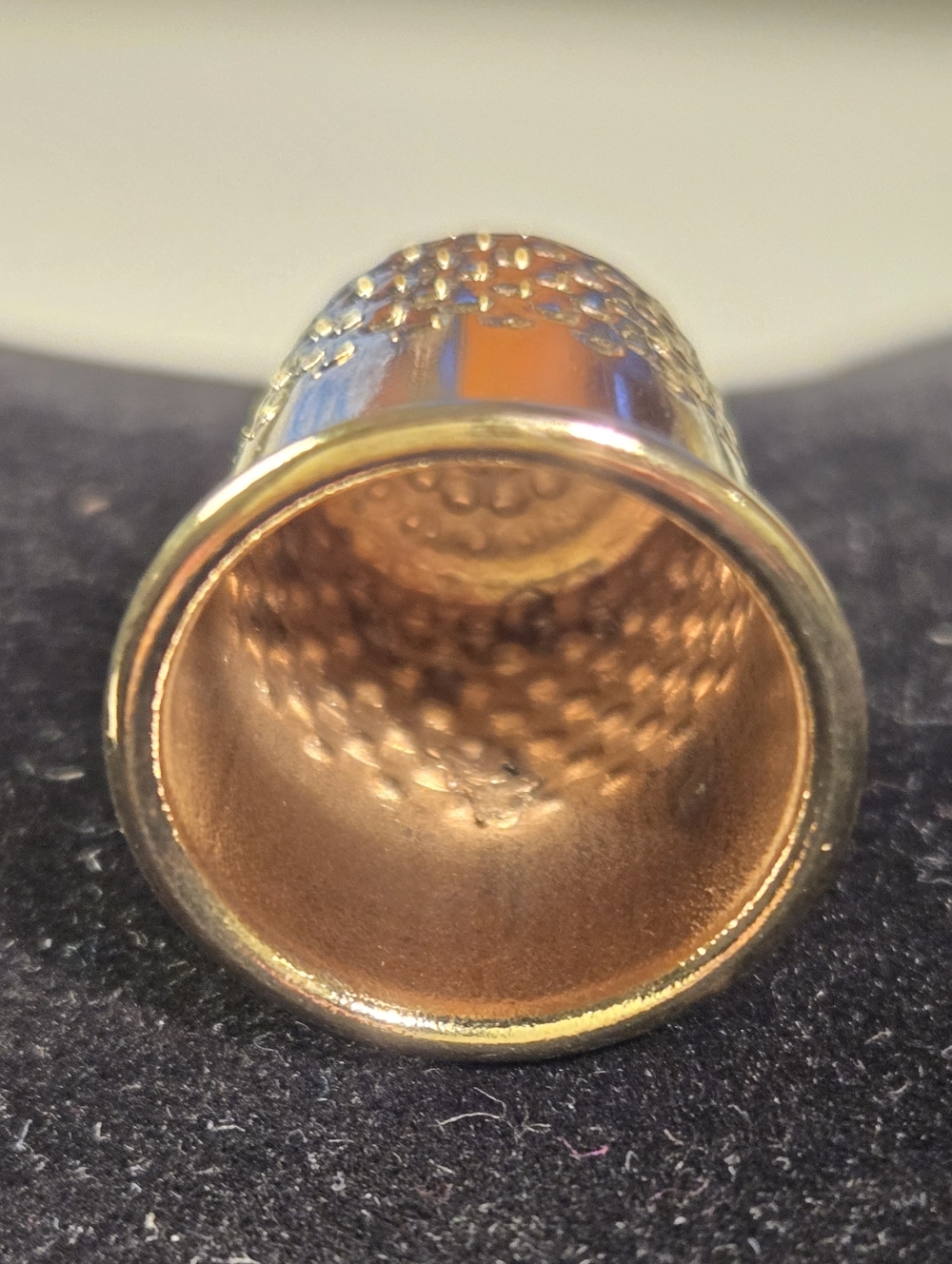United States Marine Corps Emblem Brass Thimble - Picture 4 of 8